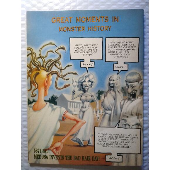 Cracked Monster Party Magazine Addams Family Values Issue 23 Halloween Horror - Picture 7 of 7